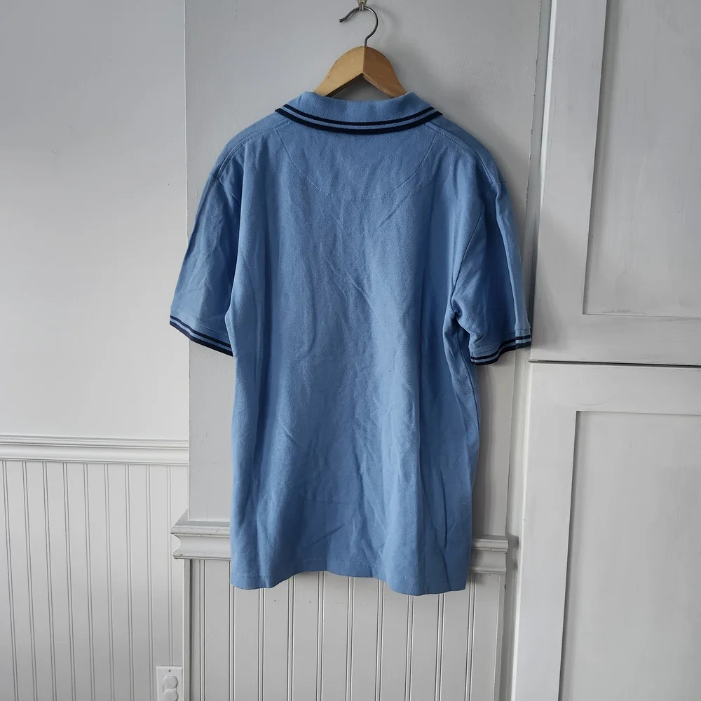 Penman Light Blue Men's Polo Shirt - Picture 5 of 5